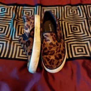 02' Airwalk 'vintage' cheetah print slip-on